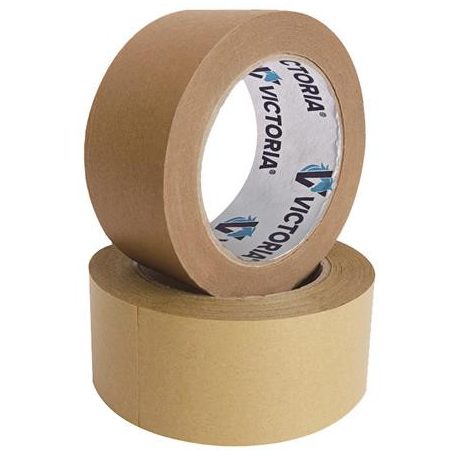 VICTORIA FACILITY Csomagolószalag, papír, 48mm x 50m, VICTORIA FACILITY, barna