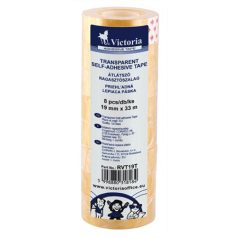   VICTORIA OFFICE Ragasztószalag, 19 mm x 33 m, VICTORIA OFFICE, átlátszó