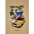 SHKOLYARYK Spirálfüzet, A5, sima, 96 lap, SHKOLYARYK "Student", vegyes