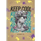 SHKOLYARYK Spirálfüzet, A5, sima, 96 lap, SHKOLYARYK "Student", vegyes