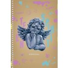 SHKOLYARYK Spirálfüzet, A5, sima, 96 lap, SHKOLYARYK "Student", vegyes