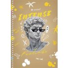 SHKOLYARYK Spirálfüzet, A5, sima, 96 lap, SHKOLYARYK "Student", vegyes