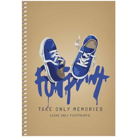 SHKOLYARYK Spirálfüzet, A5, sima, 96 lap, SHKOLYARYK "Student", vegyes