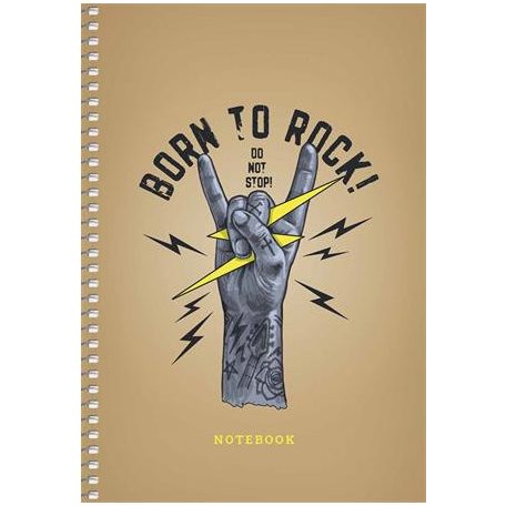 SHKOLYARYK Spirálfüzet, A5, sima, 96 lap, SHKOLYARYK "Student", vegyes