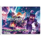 SHKOLYARYK Vázlatfüzet, spirál, A4, 100 g, 20 lap, SHKOLYARYK "Creativity"