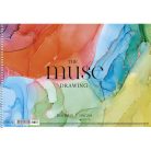 SHKOLYARYK Vázlatfüzet, spirál, A4, 150 g, 30 lap, SHKOLYARYK "Drawing Muse"