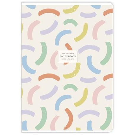 SHKOLYARYK Füzet, tűzött, A4, kockás, 40 lap, SHOLYARYK "Notebook", vegyes