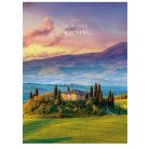 SHKOLYARYK Füzet, tűzött, A4, vonalas, 40 lap, SHKOLYARYK "Sunday Morning", vegyes