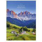 SHKOLYARYK Füzet, tűzött, A4, vonalas, 40 lap, SHKOLYARYK "Sunday Morning", vegyes