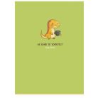 SHKOLYARYK Füzet, tűzött, A4, kockás, 40 lap, SHKOLYARYK, "Bee different", vegyes