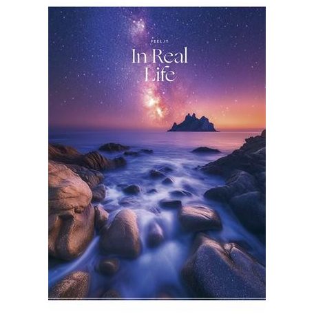 SHKOLYARYK Füzet, tűzött, A4, kockás, 40 lap, SHKOLYARYK "In Real Life", vegyes