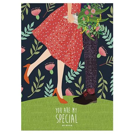 SHKOLYARYK Füzet, tűzött, A5, vonalas és sima, 2x40 lap, SHKOLYARYK "Twin Book Special"