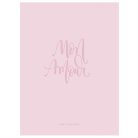 SHKOLYARYK Füzet, tűzött, A5, kockás, 48 lap, SHKOLYARYK "Words", vegyes