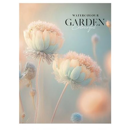 SHKOLYARYK Füzet, tűzött, A5, kockás, 48 lap, SHKOLYARYK "Garden", vegyes