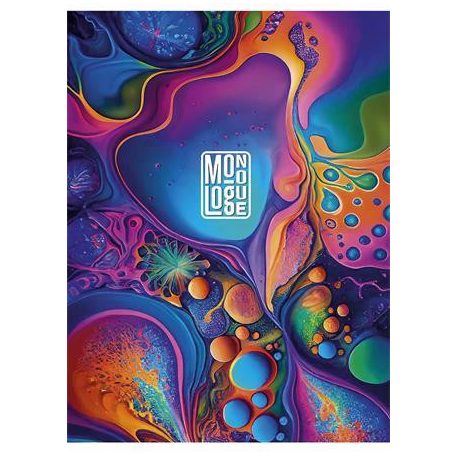 SHKOLYARYK Füzet, tűzött, A5, vonalas, 48 lap, SHKOLYARYK "Monologue", vegyes