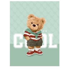   SHKOLYARYK Füzet, tűzött, A5, vonalas, 48 lap, SHKOLYARYK "Cute", vegyes