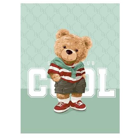 SHKOLYARYK Füzet, tűzött, A5, vonalas, 48 lap, SHKOLYARYK "Cute", vegyes