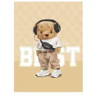 SHKOLYARYK Füzet, tűzött, A5, vonalas, 48 lap, SHKOLYARYK "Cute", vegyes