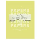 SHKOLYARYK Füzet, tűzött, A5, vonalas, 48 lap, SHKOLYARYK "Notes Creative", vegyes