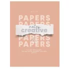 SHKOLYARYK Füzet, tűzött, A5, vonalas, 48 lap, SHKOLYARYK "Notes Creative", vegyes