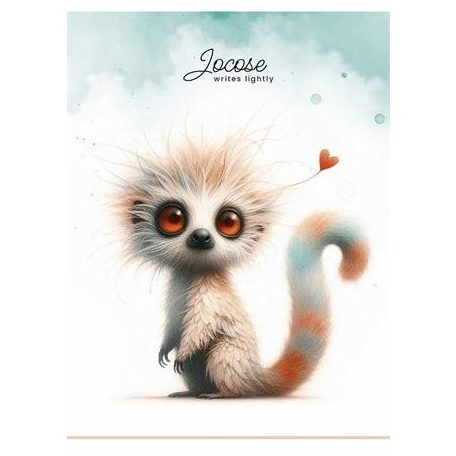 SHKOLYARYK Füzet, tűzött, A5, kockás, 48 lap, SHKOLYARYK "Writes lightly", vegyes