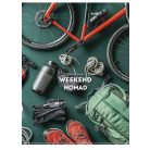 SHKOLYARYK Füzet, tűzött, A5, vonalas, 48 lap, SHKOLYARYK "Urban Venturer", vegyes