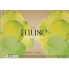 SHKOLYARYK Vázlatfüzet, spirál, A4, 115 g, 50 lap, SHKOLYARYK "Sketch&Draw Muse"