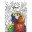 SHKOLYARYK Jegyzettömb, ragasztott, A5, vonalas, 50 lap, SHKOLYARYK "Be different", vegyes minta