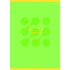 SHKOLYARYK Füzet, tűzött, A5, kockás, 60 lap, SHKOLYARYK "Neon", vegyes