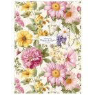 SHKOLYARYK Füzet, tűzött, A4, vonalas, 80 lap, SHKOLYARYK "Flowers and plants", vegyes