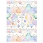 SHKOLYARYK Füzet, tűzött, A4, vonalas, 80 lap, SHKOLYARYK "Natural", vegyes