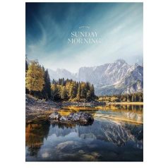   SHKOLYARYK Füzet, tűzött, A4, vonalas, 80 lap, SHKOLYARYK "Sunday Morning", vegyes