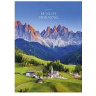 SHKOLYARYK Füzet, tűzött, A4, vonalas, 80 lap, SHKOLYARYK "Sunday Morning", vegyes