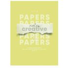 SHKOLYARYK Füzet, tűzött, A4, vonalas, 80 lap, SHKOLYARYK "Notes Creative", vegyes