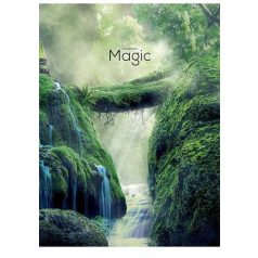   SHKOLYARYK Füzet, tűzött, A4, vonalas, 80 lap, SHKOLYARYK "Colorful Magic", vegyes