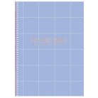 SHKOLYARYK Spirálfüzet, B5, kockás, 80 lap, keményfedeles, SHKOLYARYK "No bad days", vegyes