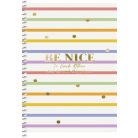 SHKOLYARYK Spirálfüzet, A5, kockás, 80 lap, SHKOLYARYK, színes minták, vegyes