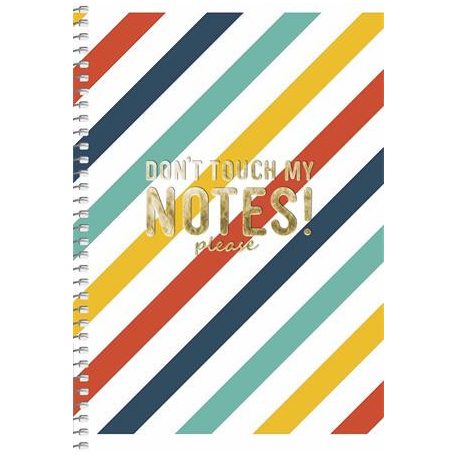 SHKOLYARYK Spirálfüzet, A5, kockás, 80 lap, SHKOLYARYK, színes minták, vegyes