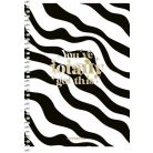 SHKOLYARYK Spirálfüzet, A5, kockás, 80 lap, SHKOLYARYK, színes minták, vegyes