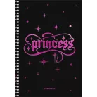 SHKOLYARYK Spirálfüzet, A5, kockás, 80 lap, SHKOLYARYK "Notebook", vegyes