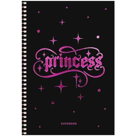 SHKOLYARYK Spirálfüzet, A5, kockás, 80 lap, SHKOLYARYK "Notebook", vegyes