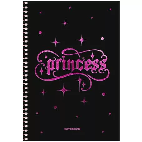 SHKOLYARYK Spirálfüzet, A5, kockás, 80 lap, SHKOLYARYK "Notebook", vegyes