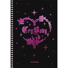   SHKOLYARYK Spirálfüzet, A5, kockás, 80 lap, SHKOLYARYK "Notebook", vegyes
