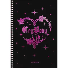   SHKOLYARYK Spirálfüzet, A5, kockás, 80 lap, SHKOLYARYK "Notebook", vegyes