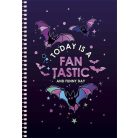 SHKOLYARYK Spirálfüzet, A5, kockás, 80 lap, SHKOLYARYK "Notebook", vegyes