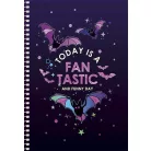 SHKOLYARYK Spirálfüzet, A5, kockás, 80 lap, SHKOLYARYK "Notebook", vegyes
