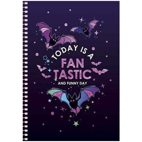 SHKOLYARYK Spirálfüzet, A5, kockás, 80 lap, SHKOLYARYK "Notebook", vegyes