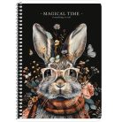 SHKOLYARYK Spirálfüzet, A5, kockás, 80 lap, SHKOLYARYK, vegyes