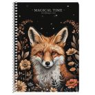 SHKOLYARYK Spirálfüzet, A5, kockás, 80 lap, SHKOLYARYK, vegyes