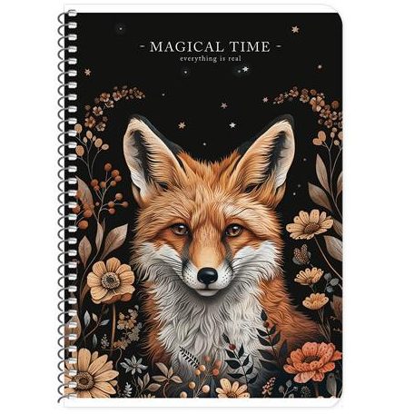 SHKOLYARYK Spirálfüzet, A5, kockás, 80 lap, SHKOLYARYK, vegyes